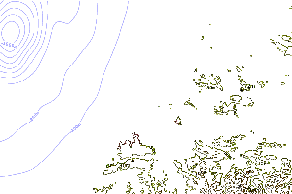 shoreline intorno Tarnos - La Digue