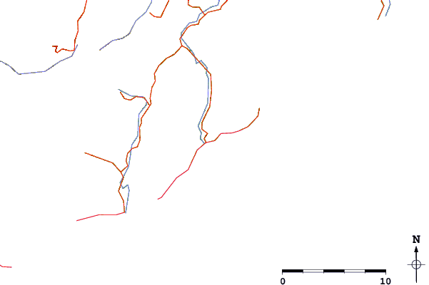 Strade e fiumi intorno Tora-Shipwreck