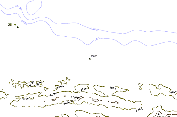 shoreline intorno Twin Rivers