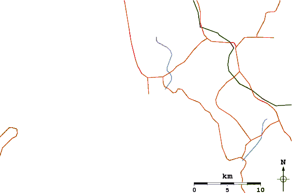 Strade e fiumi intorno Vouliagmeni