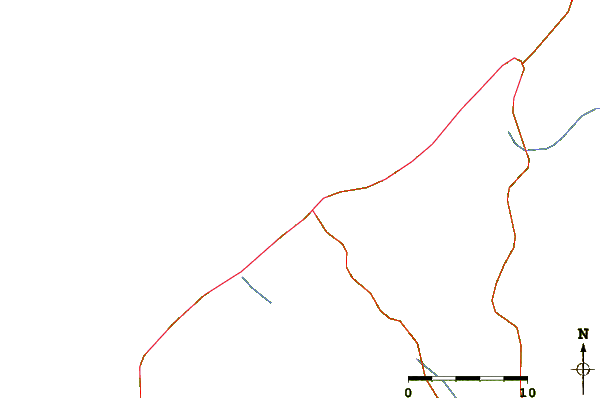 Strade e fiumi intorno Al Hamra - Ras Al Khema
