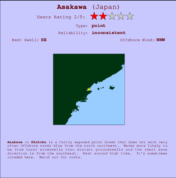 Asakawa Mappa ed info della località