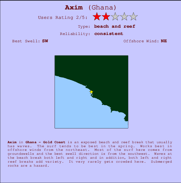 Axim Mappa ed info della località