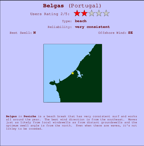 Belgas Mappa ed info della località