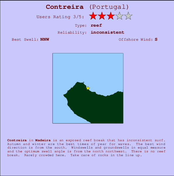Contreira Mappa ed info della località