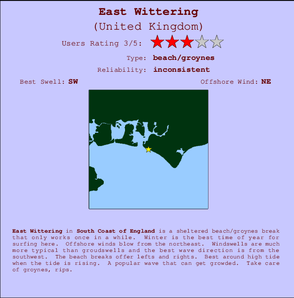 East Wittering Mappa ed info della località
