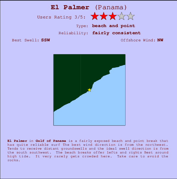 El Palmer Mappa ed info della località
