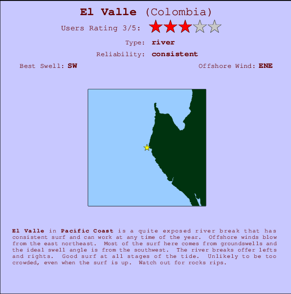 El Valle Mappa ed info della località