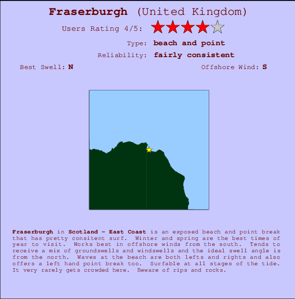 Fraserburgh Mappa ed info della località