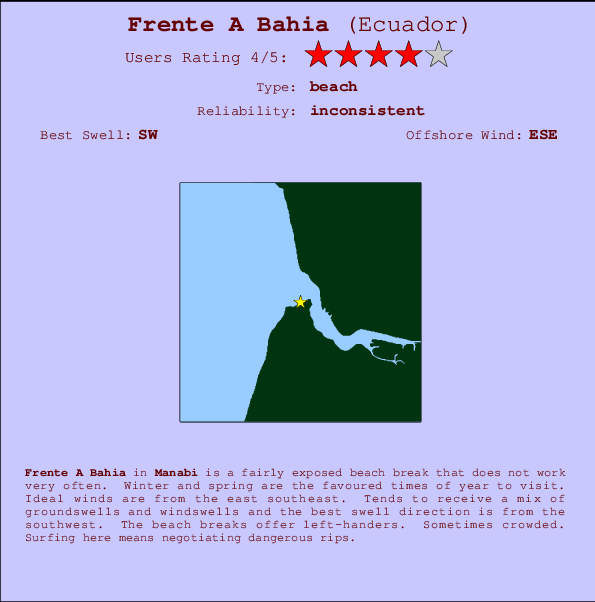 Frente A Bahia Mappa ed info della località