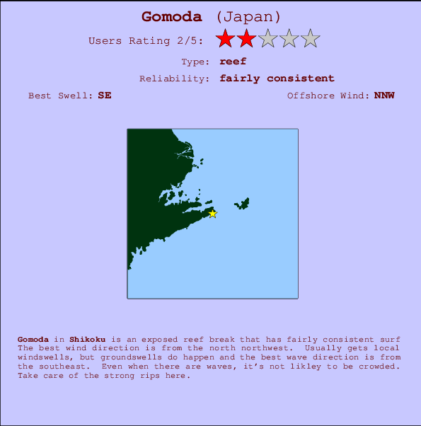 Gomoda Mappa ed info della località