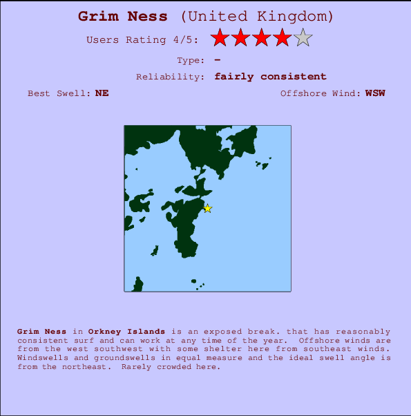 Grim Ness Mappa ed info della località