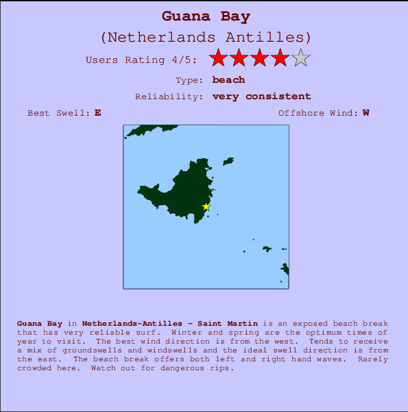 Guana Bay Mappa ed info della località