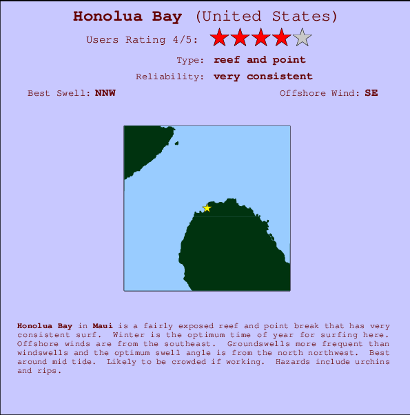 Honolua Bay Mappa ed info della località