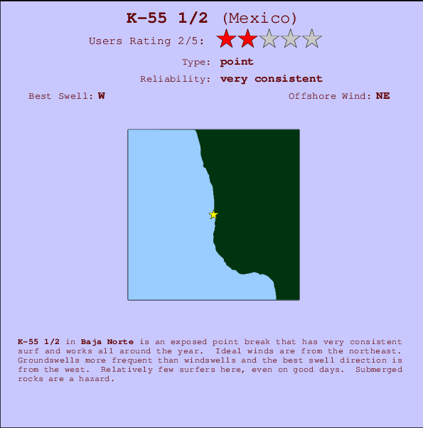 K-55 1/2 Mappa ed info della località