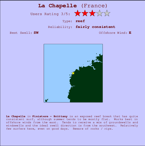 La Chapelle Mappa ed info della località
