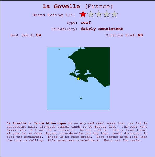 La Govelle Mappa ed info della località