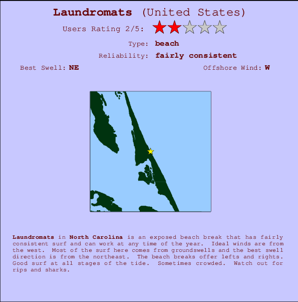 Laundromats Mappa ed info della località