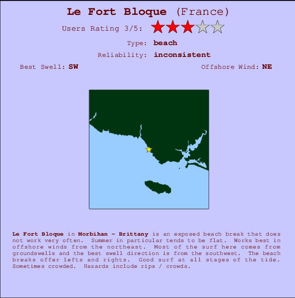 Le Fort Bloque Mappa ed info della località