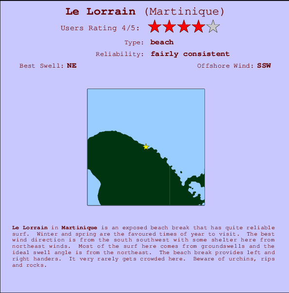 Le Lorrain Mappa ed info della località