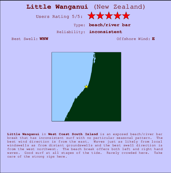 Little Wanganui Mappa ed info della località