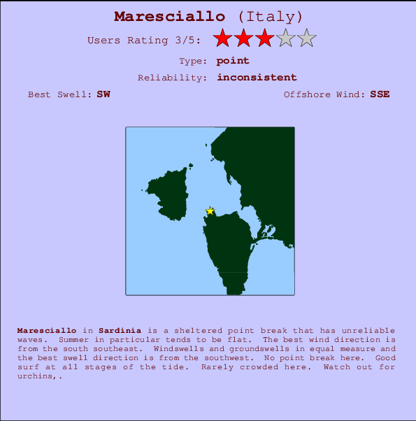 Maresciallo Mappa ed info della località