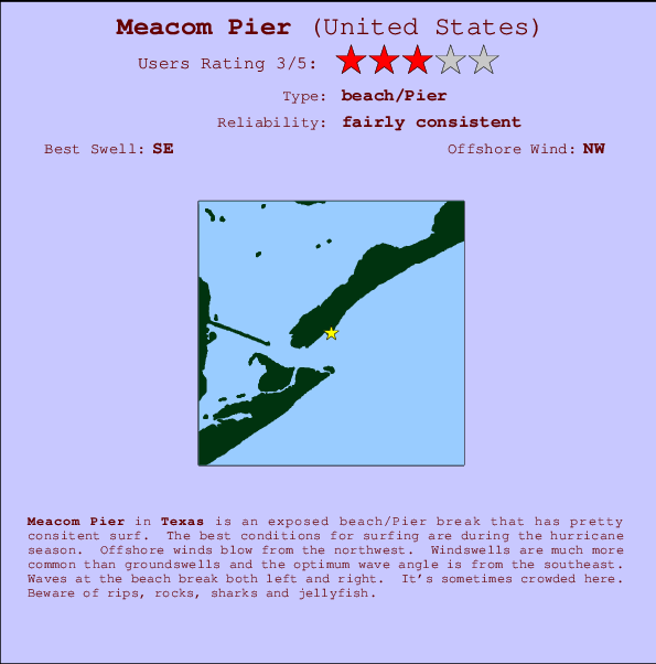 Meacom Pier Mappa ed info della località