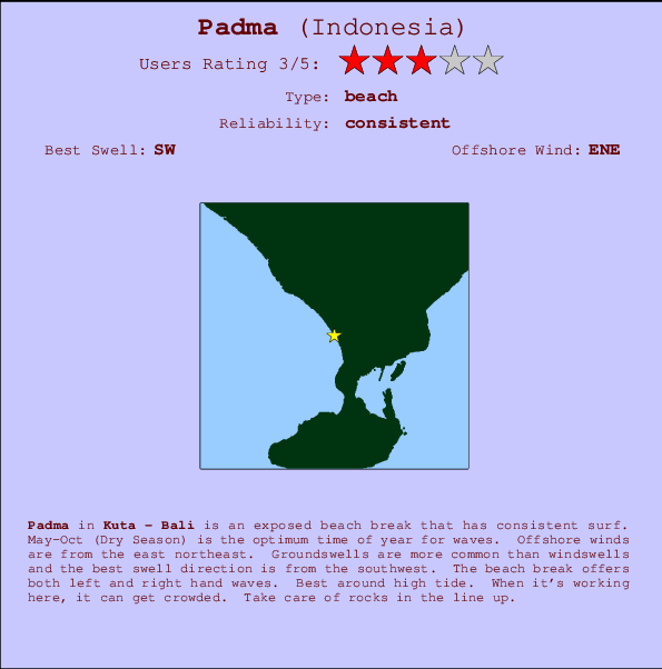 Padma Mappa ed info della località