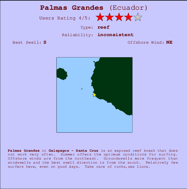 Palmas Grandes Mappa ed info della località