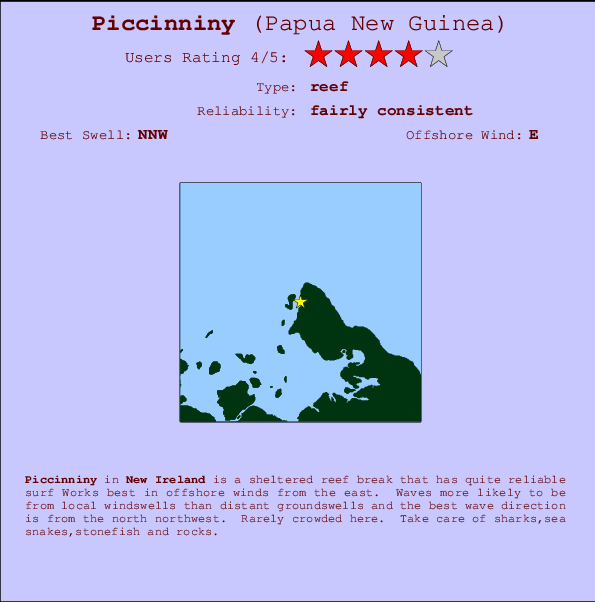 Piccinniny Mappa ed info della località