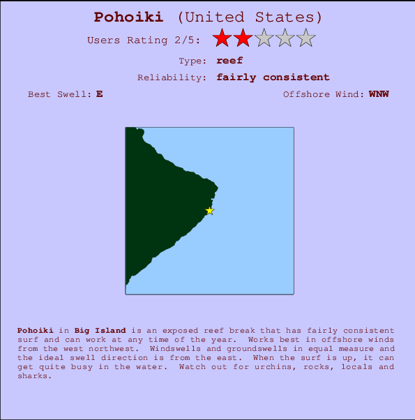 Pohoiki Mappa ed info della località