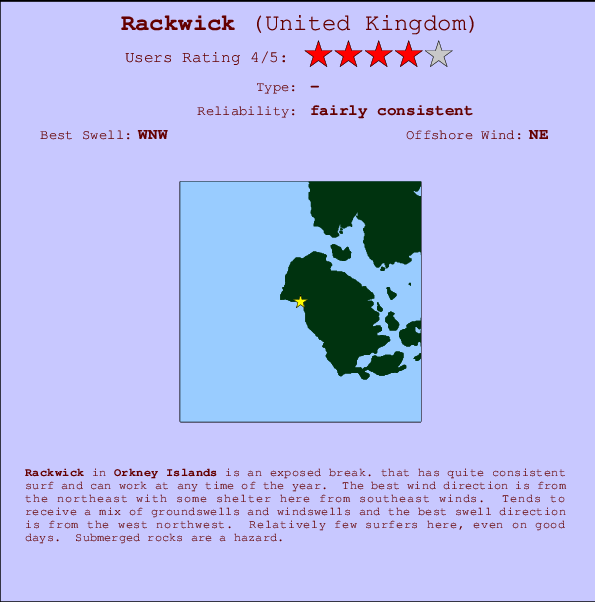 Rackwick Mappa ed info della località