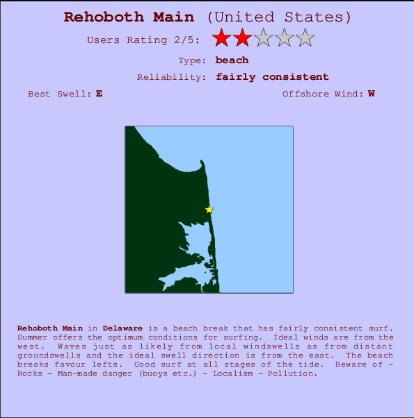 Rehoboth Main Mappa ed info della località