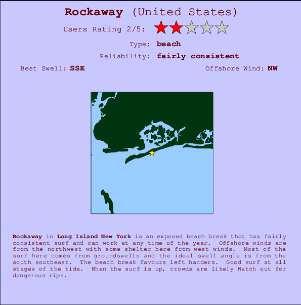 Rockaway Mappa ed info della località