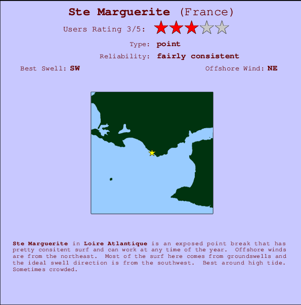Ste Marguerite Mappa ed info della località