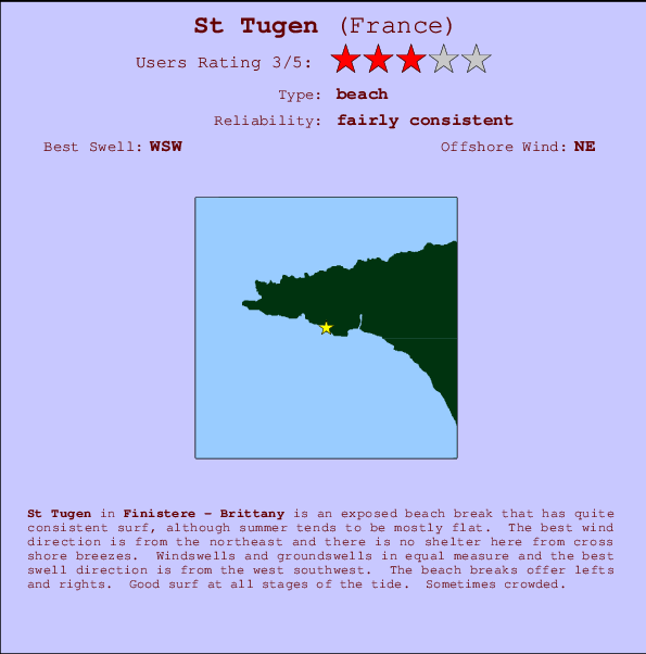 St Tugen Mappa ed info della località