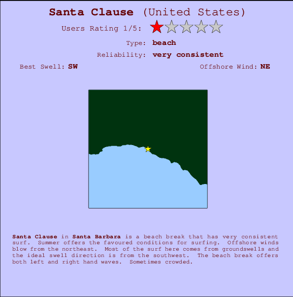 Santa Clause Mappa ed info della località