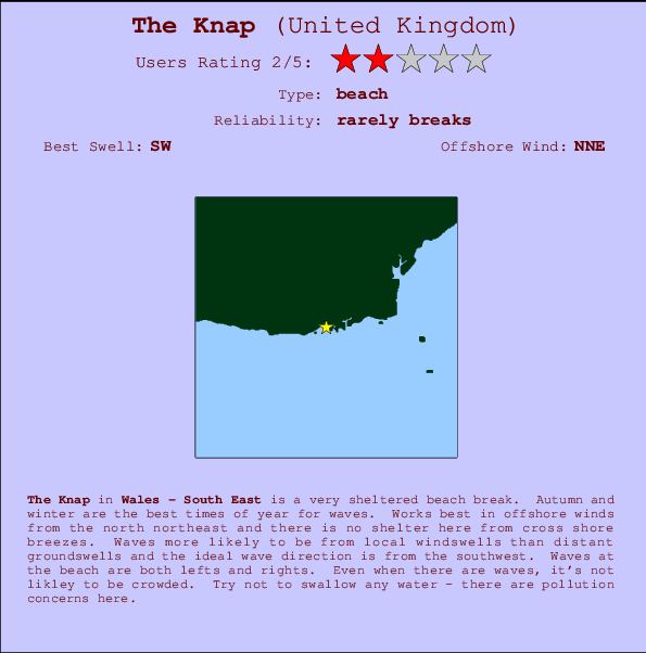 The Knap Mappa ed info della località