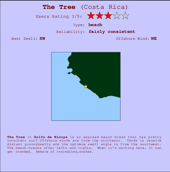 The Tree Mappa ed info della località