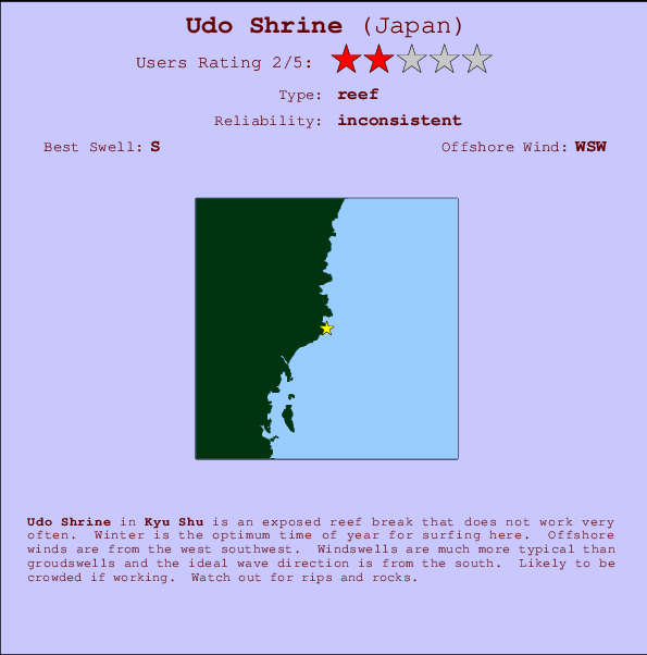 Udo Shrine Mappa ed info della località