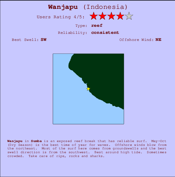 Wanjapu Mappa ed info della località