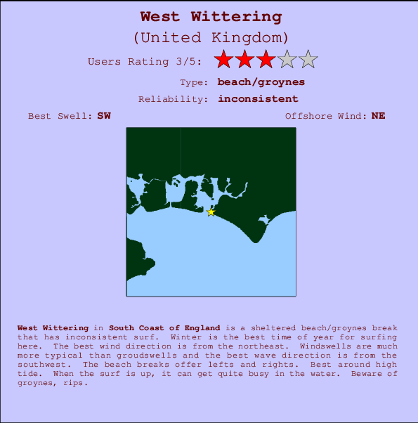 West Wittering Mappa ed info della località