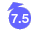 7.3