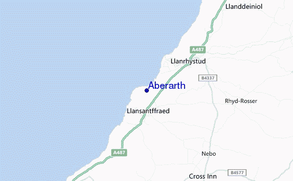 mappa di localizzazione di Aberarth