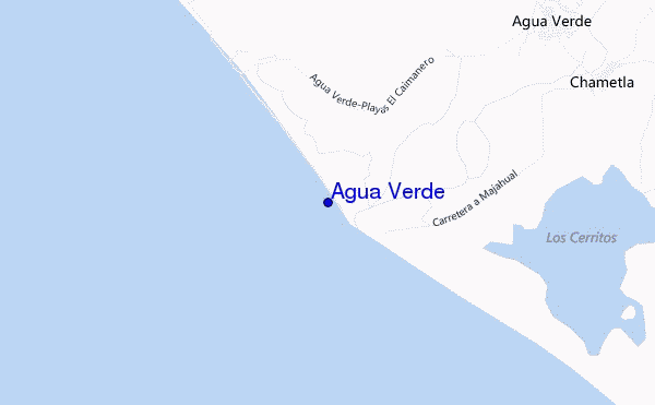 mappa di localizzazione di Agua Verde