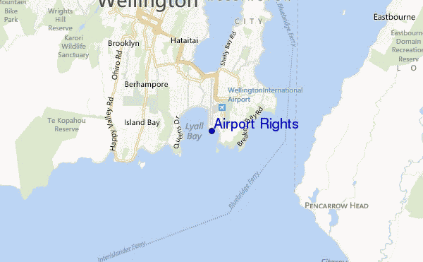 mappa di localizzazione di Airport Rights