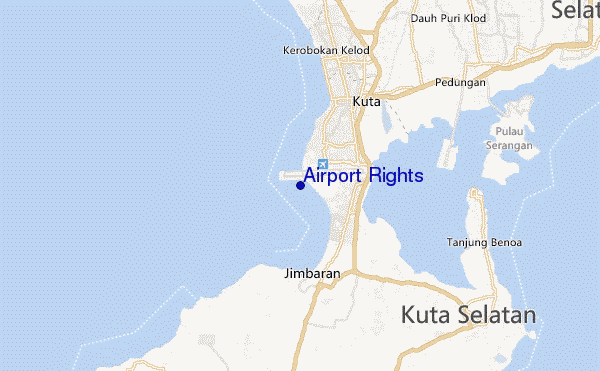 mappa di localizzazione di Airport Rights