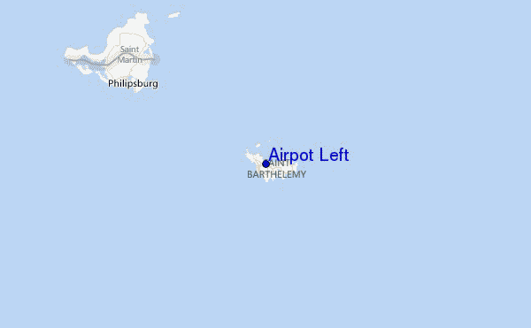 Airpot Left Location Map