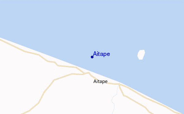 mappa di localizzazione di Aitape