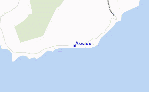 mappa di localizzazione di Akwaadi